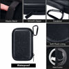 Picture of ULAK MP3 MP4 Player Case Bag Compatible with iPod Touch 7th/6th/5th Generation/Soulcker/Sandisk MP3 Player/G.G.Martinsen/Sony NW-A45 Fit for Earphones, USB Cable, Memory Cards, Black