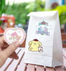 Picture of 100Pcs Cartoon Sanrio Stickers for Kids Hello Kitty Stickers MyMelody&Kuromi Stickers Cinnamoroll Pompompurin Keroppi Pochaco Stickers Decals Assorteds Sticker Packs for Girls Teens