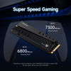 Picture of fanxiang S770 1TB NVMe M.2 SSD for PS5 - with Heatsink and DRAM, Up to 7300MB/s, PCIe 4.0, Suitable for Playstation 5 Memory Expansion, Game Enthusiasts, IT Professionals