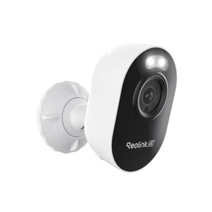 Picture of REOLINK 4K Outdoor Security Camera, 2.4/5GHz Wi-Fi 6, AI Detection, Spotlight Color Night Vision, 24/7 Recording, No Monthly Fees, Corded Wireless WiFi Security Camera, Weatherproof, Lumus Pro