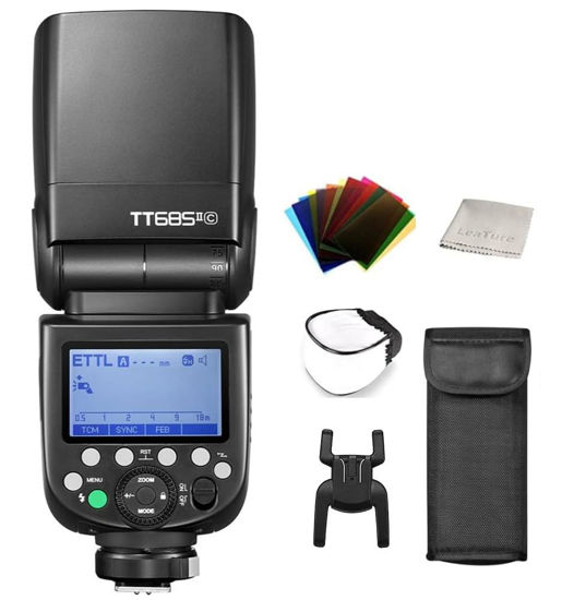 Picture of Godox TT685II-C Flash TTL GN60 2.4GHz Wireless HSS 1/8000s Speedlite Compatible with Canon 7D 6D 60D 50D 600D 500D Update Version of TT685-C Family