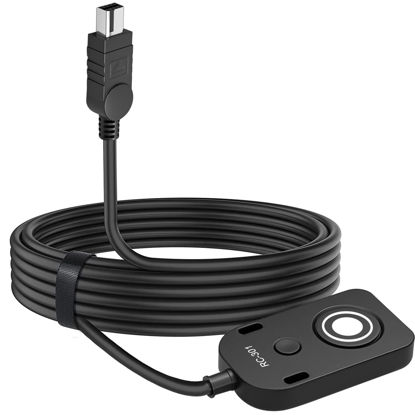Picture of for Nikon Cable Release (MC-DC2) D750 D7200 Z6 Z7 Z7II Remote Camera Small Shutter Release Remote Control Wired Remote Photo Accessory D7500 D3300 D600 D90 D3200D7000 (RC301-DC2 NK 196.8in/5m)