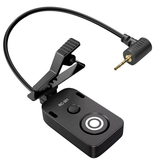 Picture of for Leica V-lux114 Cable/for Panasonic Genera Shutter Cable s5 ii S5M2XS GH4 GH5 /6 g85 g9 Remote Camera Small Shutter Release Remote Control V-lux2,V-lux3,V-lux4,V-lux5,V-lux114(RC301-L1 30cm)