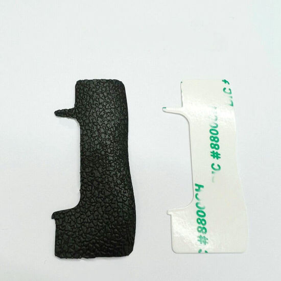 Picture of Camera SD CF Memory Card Slot Door Rubber Grip Cover with Tape for Nikon D750