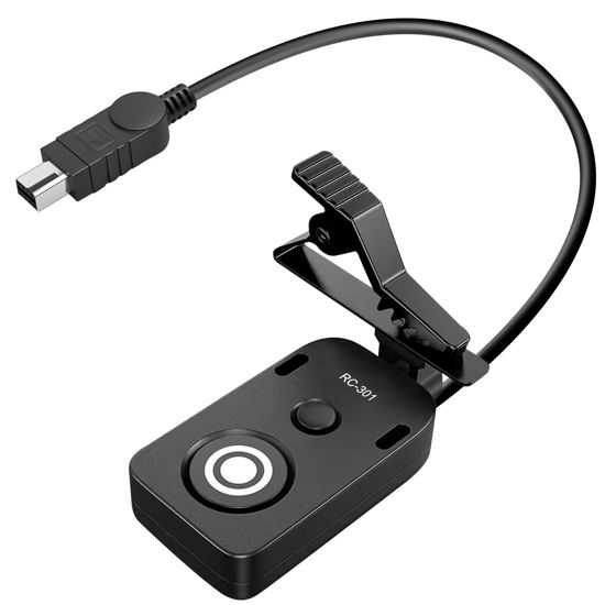 Picture of for Nikon Remote Cable RC301-DC2 Small Shutter Release Remote controlDF,Z5.Z6.Z6II,Z7,Z7II,D7100,D7200,D750,D600,D610,D90 D5600,D5300,D3300 Short Button (RC301-DC2 NK 11.8in/30cm)