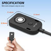 Picture of for Canon R5C Video Cable Release Cable Remote Camera Small Shutter Release Remote Control RC301-N3 196.8 "Extended Cable Remote Wired Button R5 5d 5d3 5d4 1dxii 6d 6d2 7d (RC301-N3 196.8in/5m)