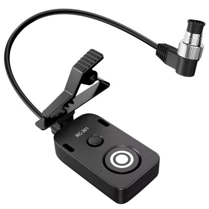 Picture of RC301-DC0/MC-30 30CM for Nikon Video Cable z8 z9 d850 d800 Remote Camera Small Shutter Release Remote Control 196.8 "Extended Cable Remote Wired Button d5 d810 d800e (RC301-DC0 NK 11.8in/30cm)