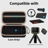 Picture of HESPLUS Travel Carrying Case for Garmin Xero C1 Pro Compact Chronograph for Range Shooting, Chronograph Compact Storage Bag Organizer with Mesh Pocket Fits Charging, Adapters, Tripod, Blackgray