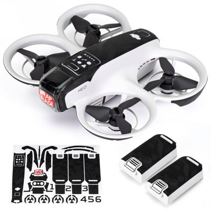 Picture of Wrapgrade for DJI NEO Accent Color Sticker (Black Bumpy Camo)
