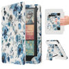 Picture of Famavala Case Cover for 7"/6.8" Kindle Paperwhite Signature Edition (12th/11th Generation, 2024/2021 Release) and Kindle Colorsoft Signature Edition 1st Gen (Blue Floral)