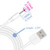 Picture of Bicmice 2.7Ft USB DC Charging Cable 2.5mm Fast Charger Replacement Cord - 2 Pack
