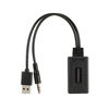 Picture of DOREWINAUD Bluetooth AUX Adapter - USB Bluetooth 5.0 Receiver, 3.5mm Wireless Audio Adapter for Car, PC, Headphones, Speakers, Portable Wireless Streaming with USB Power Supply.