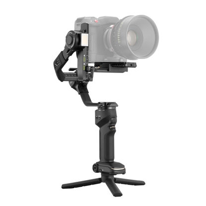 Picture of ZHIYUN Crane 4, 3-Axis Gimbal Stabilizer for DSLR and Mirrorless Camera, Nikon Sony Panasonic Canon Fujifilm BMPCC 6K, Fill Light, PD Fast Charge
