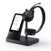 Picture of Yealink WH66 Wireless Headset with 4" Screen, DECT Headset for Teams,Zoom Skype Certified,Bluetooth Headset with 525ft Range,Full-Duplex Speaker,14h Call Time,Office Work Headset for Desk Phone,PC