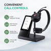 Picture of Yealink WH66 Wireless Headset with 4" Screen, DECT Headset for Teams,Zoom Skype Certified,Bluetooth Headset with 525ft Range,Full-Duplex Speaker,14h Call Time,Office Work Headset for Desk Phone,PC