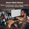 Picture of MuteSwitch - Mute Button and Software for Camera, Mic and Both Together. Adjust Colors for Webcam, Mic and in-Meeting Status Lights. Mute w/Switch or On Screen. Zoom, Teams Meet, Webex, etc., Mac & PC