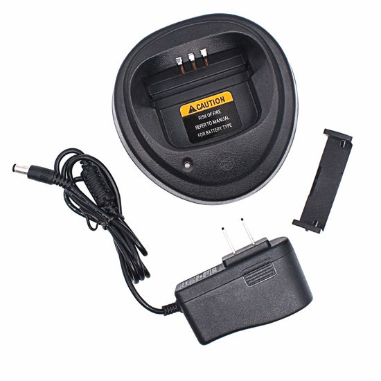 Picture of WPLN4137 Charger Compatible for Motorola PM400 PR400 CP140 CP200 CP340 CP360 CP380 NNTN4496 NNTN4497 NNTN4970 WPLN4137 WPLN4138
