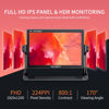 Picture of FEELWORLD LUT11H 10.1 Inch 2000nit Ultra Bright Camera Field DSLR Monitor with Touchscreen Waveform LUT F970 Install and Power Kit HDMI Input Output