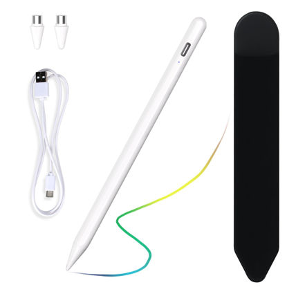 Picture of Stylus Pen for iOS&Android Touch Screens, Active Pencil for Samsung, Smart Digital Stylus Pens for Lenovo/Vivo/Mi/HUAWEI and Other Tablets, iPhone/Samsung/Google Pixel Smart Phones for Drawing&Writing