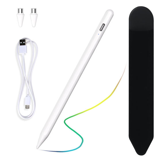 Picture of Stylus Pen for iOS&Android Touch Screens, Active Pencil for Samsung, Smart Digital Stylus Pens for Lenovo/Vivo/Mi/HUAWEI and Other Tablets, iPhone/Samsung/Google Pixel Smart Phones for Drawing&Writing