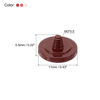 Picture of PATIKIL Camera Shutter Button, 3 Pack Soft Shutter Release Button Pure Copper Camera Button Concave Suitable for Nikon for Fujifilm for Leica DSLR/SLR Camera, Dark Red Silver Red