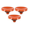Picture of PATIKIL Camera Shutter Button, 3 Pack Soft Shutter Release Button Pure Copper Camera Button Concave Suitable for Nikon for Fujifilm for Leica DSLR/SLR Camera, Orange