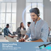 Picture of Earbay Wireless Headset, Bluetooth Headsets with Microphone Noise Cancelling, On Ear Headphones with Mic Mute, Handsfree PC Headsets for Zoom/Ms Teams/Skype/Dual Connect/Laptop/iPhone/Tablet