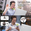 Picture of Earbay Wireless Headset, Bluetooth Headsets with Microphone Noise Cancelling, On Ear Headphones with Mic Mute, Handsfree PC Headsets for Zoom/Ms Teams/Skype/Dual Connect/Laptop/iPhone/Tablet