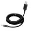 Picture of SYGGDERS Baby Car Camera Cable USB 5Vto DC5521 to USB 12V Power Spring Cable Adapter
