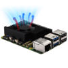 Picture of iUniker Ultra-Quiet Active Cooler for Raspberry Pi 5, ICE Peak Cooler for Raspberry Pi 5, Aluminum Heatsink and 3510 Cooling Fan for Raspberry Pi 5 8GB/4GB