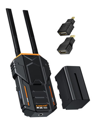 Picture of Lemorele Wireless Video Transmission System HDMI Loopout Wireless Video Receiver with 1 * 4400 mAh Batteries for Photography, Videography, Cinematography