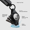 Picture of KeySmart Air Tag Holder, Compact AirTag Keychain Holder, Waterproof AirTag Holder for Air Tags, Key Chains for Car Keys & AirTags Holder, Air Tag Case with Carabiner to Attach Car Key Chain Fob, Flex