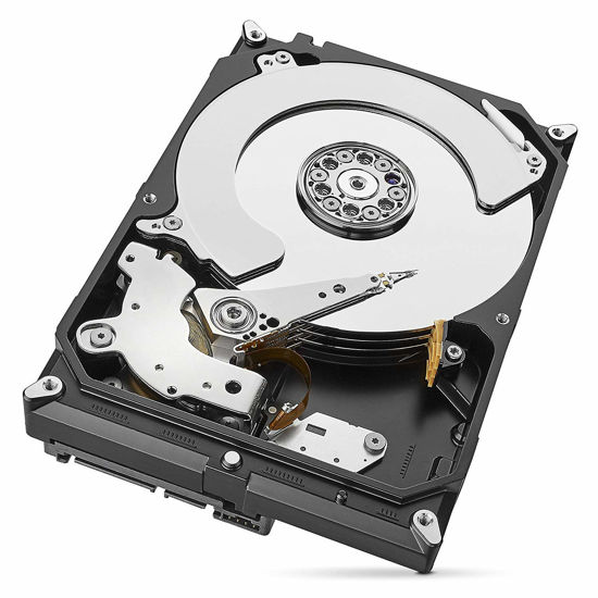 Picture of Hiseeu 3TB Surveillance Internal Hard Drive HDD SATA 6Gb/s 64MB Cache 3.5 Inch for NVR Security Camera System and Computer with Drive Health Management