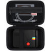 Picture of BOVKE Carrying Case for Polaroid Go Generation 2 / Polaroid Go Mini Instant Camera, Polaroid Go Gen 2 Camera Travel Storage Bag With Extra Space for Photo Films, Charging Cables, Black