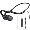 Picture of Open Ear Headphones Wired headphones with Mic, USB or 3.5mm Connection Air Conduction Wired Headset with Premium Sound 0.88Oz Ultra-Light USB Headset Call Noise Reduction Perfect for PC Laptop-Black