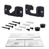 Picture of Seayoo 1 Pair of Black Wall Mount Bracket AH96-03064A for Samsung Soundbar HWH750 HW-H750 HW-H450 HW-J355 HWH751 HW-H751 HWJM25 HW-JM25 HWJM45C HW-JM45C HW-JM45C/ZA Soundbar Wall Hooks