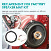 Picture of NuIth 6.5 Inch Front Rear Door Speaker Spacer W/Speaker Wiring Harness for 2012-2020 Ford Mustang/Fusion/Focus/Escape/Fiesta/Edge, 6.5” Speaker Adapter Kit for F150 Transit