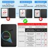 Picture of CoBak Case for 6" Kindle 11th Gen (2024 and 2022 Release) - Ultra Slim Transparent Clear TPU Back Shell Protective Cover with Auto Wake/Sleep for Kindle 11th Generation 2024 Release, Glitter Black