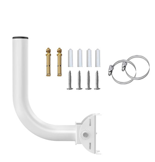 Picture of Universal Wireless Bridge Bracket Mount, 1 Pack Pole and Wall-Mounted for Outdoor Point to Point WiFi Access Point CPE Client Bridge
