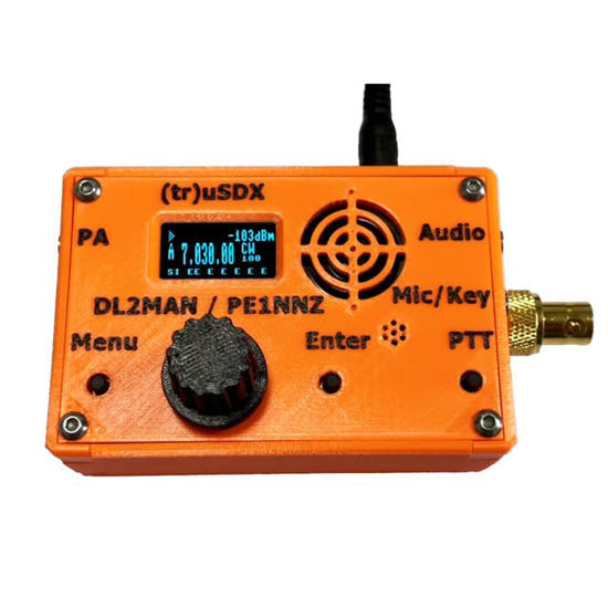 Picture of tr usdx transceiver 5-Band usdx Multimode QRP Assembled with case by PE1NNZ and DL2MAN