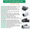 Picture of HY1C AC-L200 AC Power Adapter for Sony Handycam DCR-SX40, DCR-SX41,DCR-SX44,DCR- SX45,DCR-SX60,DCR-SX63,DCR-SX65,SX83,SX85,DCR-SR42,DCR-SR45,DCR-SR46,DCR-SR47,DCR-SR68, DEV Series.