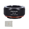 Picture of PHOLSY Lens Mount Adapter Manual Focus: Compatible with Pentax K Lens to Sony E (NEX) Camera Body, PK to E, PK to NEX
