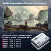 Picture of Video Capture Card, USB 3.0 High-Speed Interface, 1080P 60FPS/2K 30FPS/4K 18FPS Game Capture Recording, Compatible for PS5/Switch/Xbox/Camera/PC/OBS, Supports 4K 60FPS HDMI Loop-Out & Microphone Input