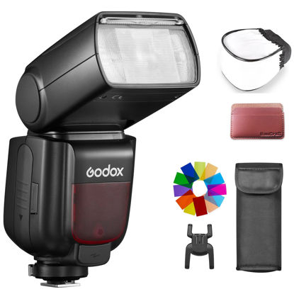 Picture of Godox TT685II-S TTL Flash GN60 Speedlite Build-in 2.4G Wireless Transmission, 1/8000s High-Speed-Sync Camera Speedlight Compatible with Sony DSLR Cameras A58 A7RII A7II A99 A9 A7R A6300