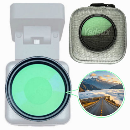 Picture of 40mm Rotatable CPL Circular Polarizer Filter for Vantrue E1, E2, E3, E1 Lite, S1 Pro, N4 Pro, N5, N2X Dash Cam, Reduce Glare and Reflection, Enhance Contrast
