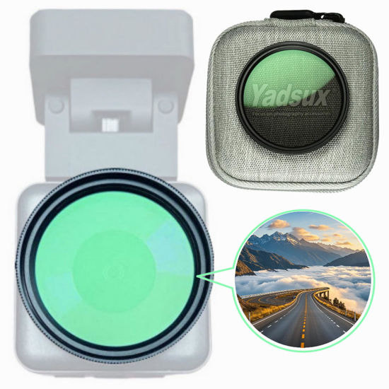 Picture of 40mm Rotatable CPL Circular Polarizer Filter for Vantrue E1, E2, E3, E1 Lite, S1 Pro, N4 Pro, N5, N2X Dash Cam, Reduce Glare and Reflection, Enhance Contrast