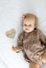 Picture of Kate & Milo Heart Shaped Wooden Monthly Milestone Photo Cards, Baby Announcement Cards, Double Sided Photo Prop Milestone Discs, Pregnancy Journey Milestone Markers, Light Wood