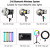 Picture of RC-11 Wireless Remote for Weeylite RB9 Light/WE-10/WE-9 RGB Ring Light Ninja 20 200 300 400 Series COB Video Light, VILTROX K60/Sprite 15B 15C Lights