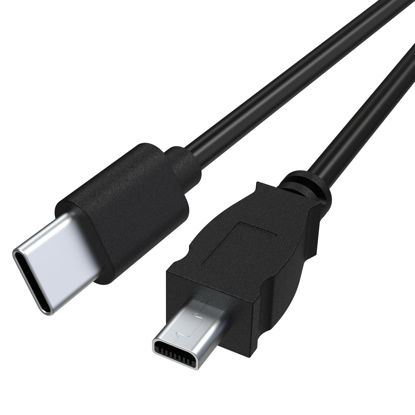 Picture of Toxaoii Replacement UC-E6 USB Cable to USB C Data Transfer Cable Cord Compatible with Nikon DSLR D7200, D7100, D5500, D5300, D5200, D5100, D3400, D3300, D3200, Coolpix L340, S9100, L830 (1ft/0.3m)