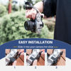 Picture of JJC Deluxe Metal Thumb Up Grip for Fuji Fujifilm X-T50 XT50 Mirrorless Camera, Hot Shoe Thumb Rest Support Grip for Stable and Safe Hand Hold, Not Affect The Use of Camera Buttons, Black Color